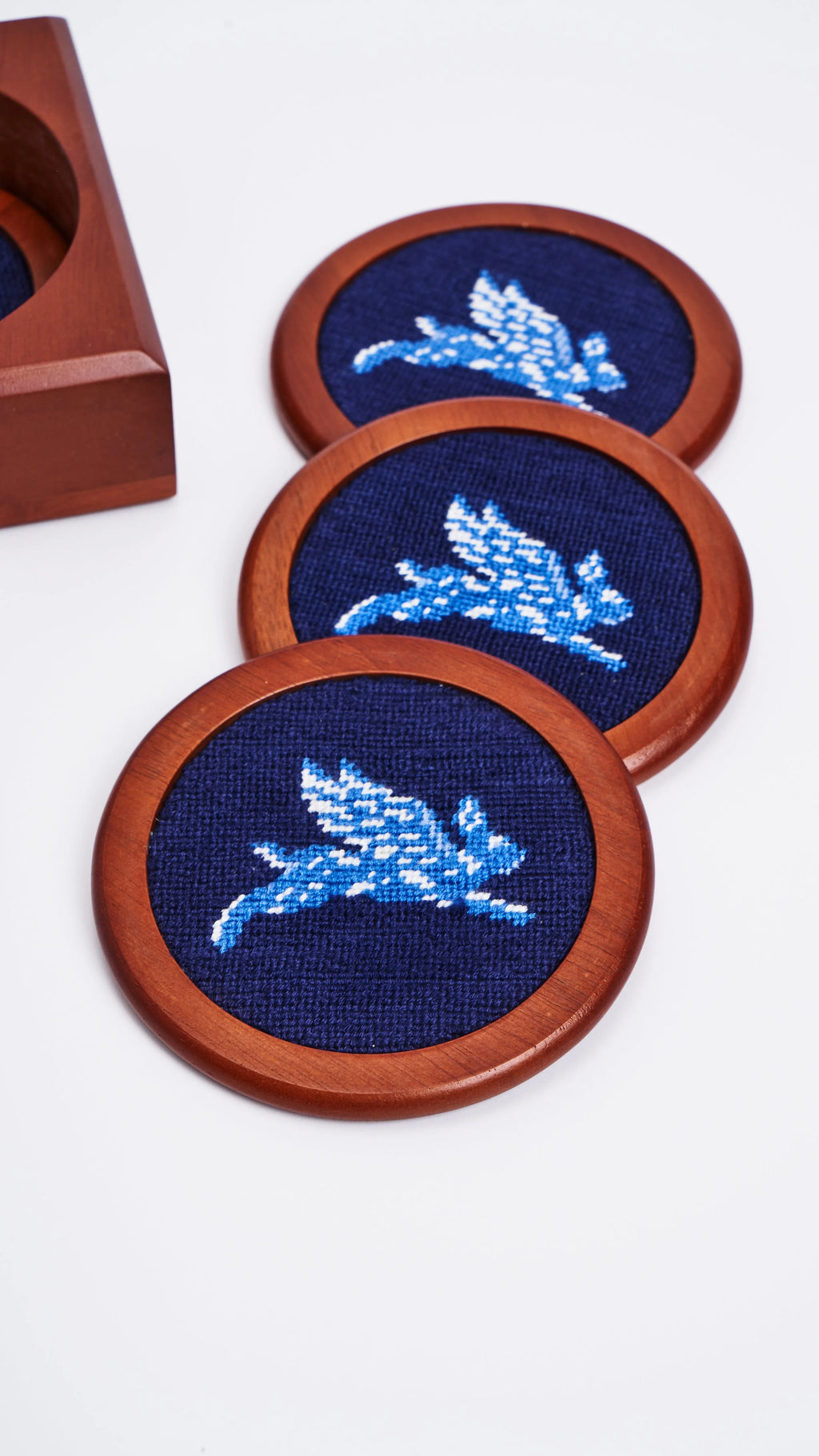 The Needlepoint Coaster Set