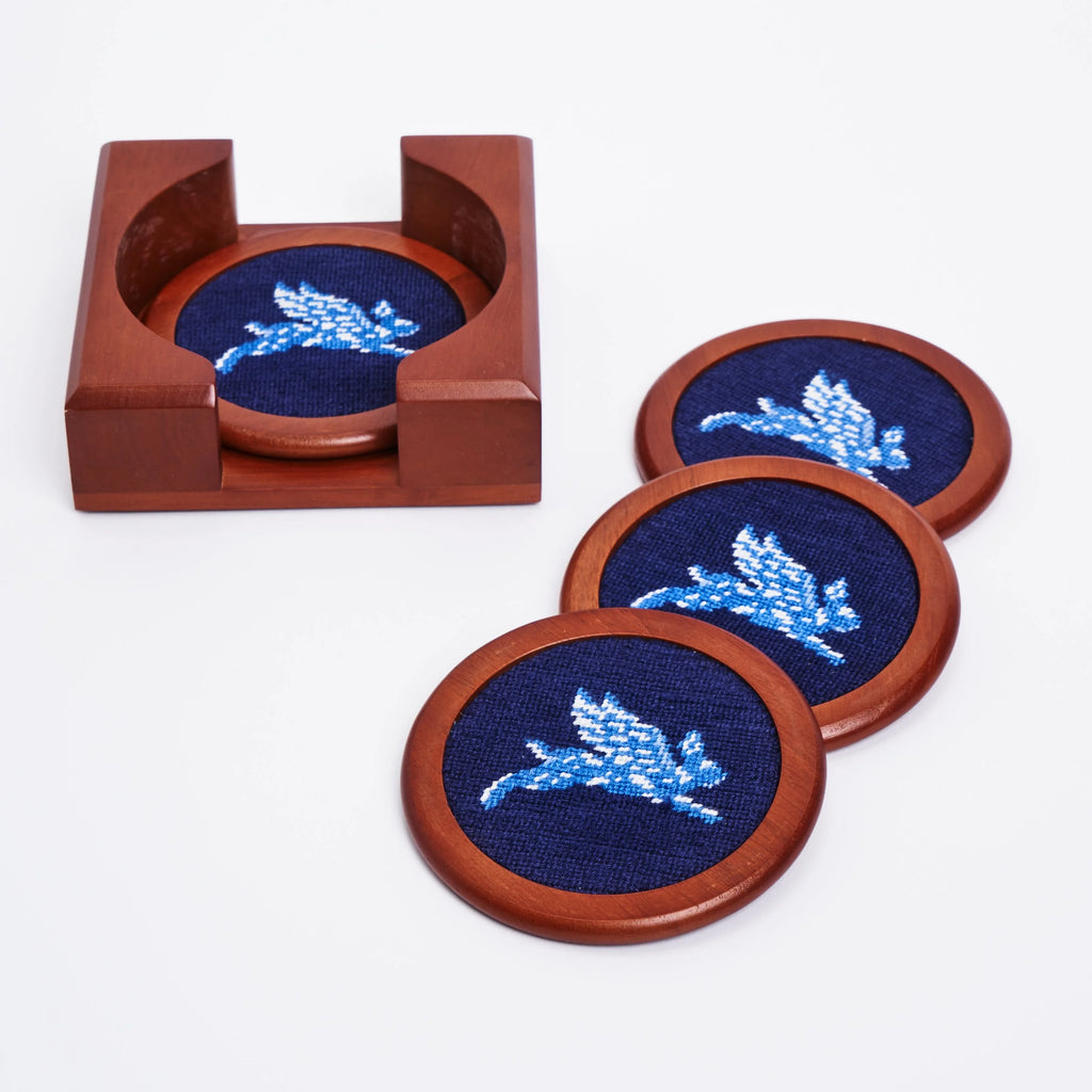The Needlepoint Coaster Set