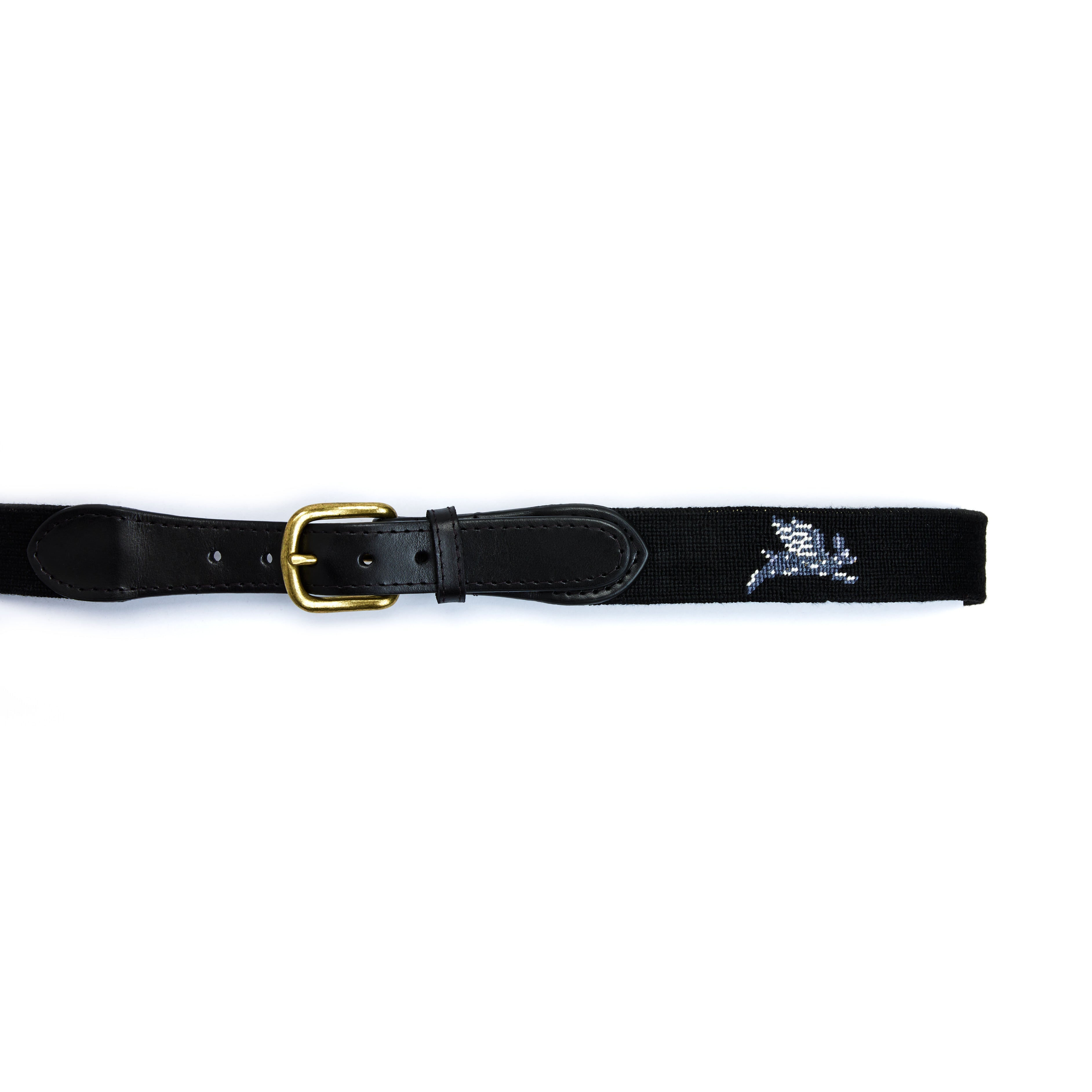 Black Out Needlepoint Belt