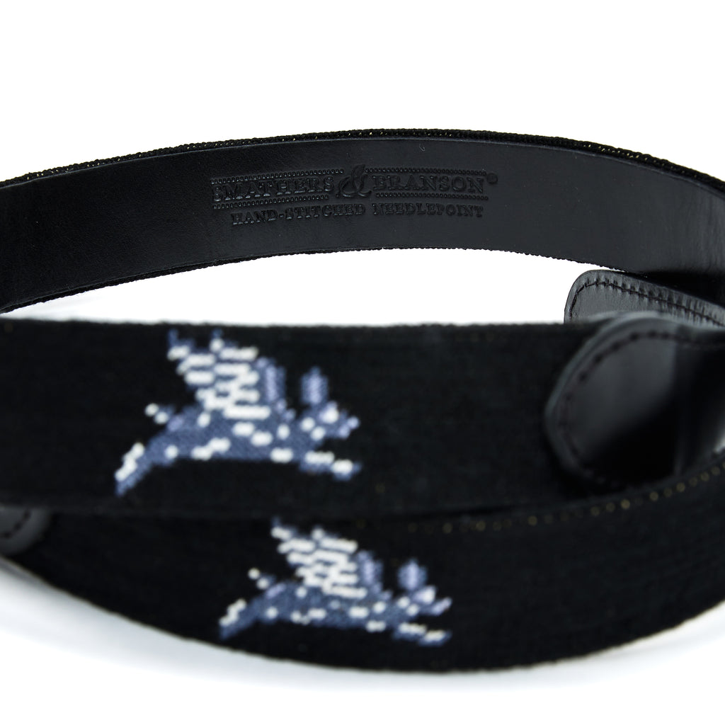 Black Out Needlepoint Belt
