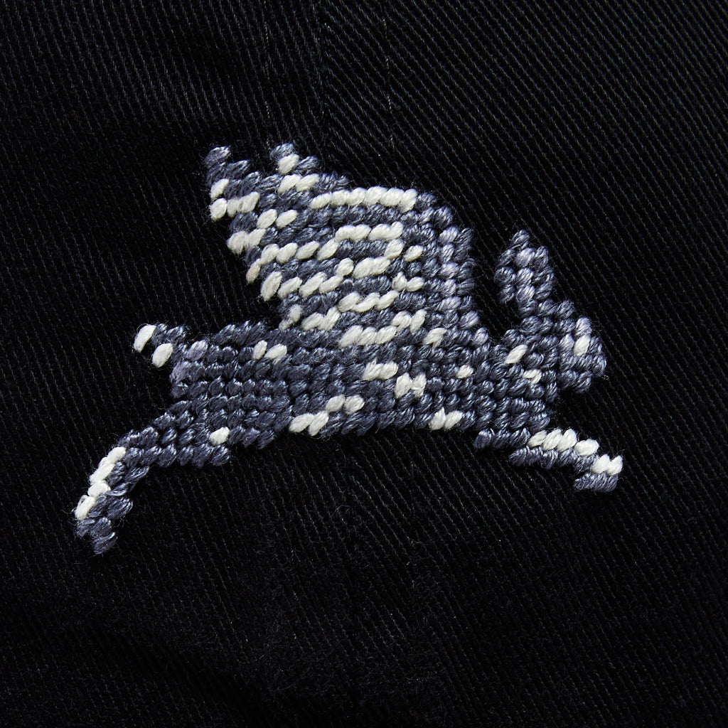 Black Out Needlepoint Hat