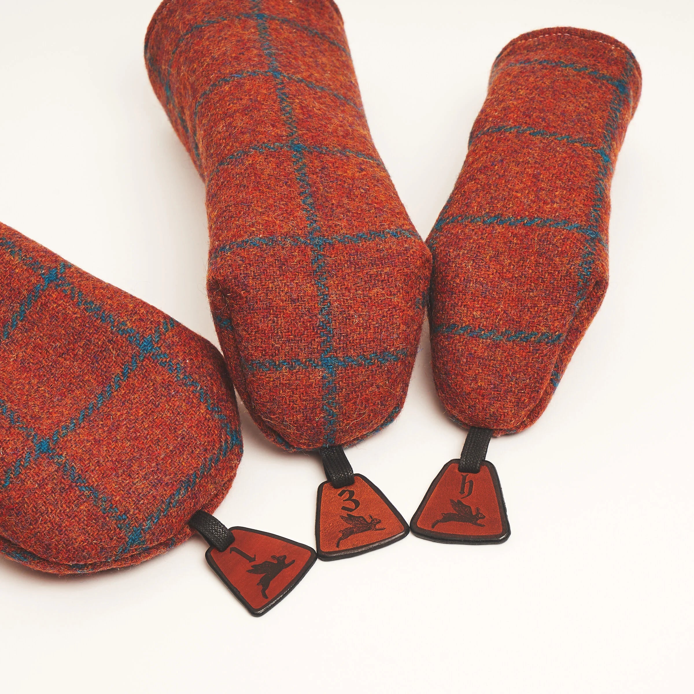 PushCut x The Fliers Club Harris Tweed Headcovers