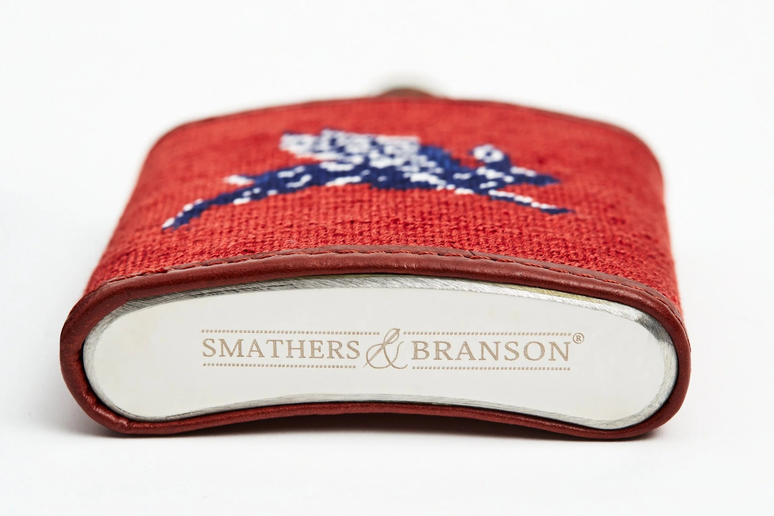 Needlepoint Harry Flask