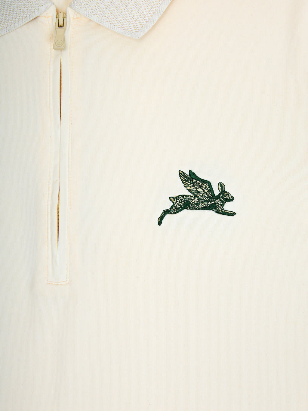 The April Inspired Womens Zip Polo