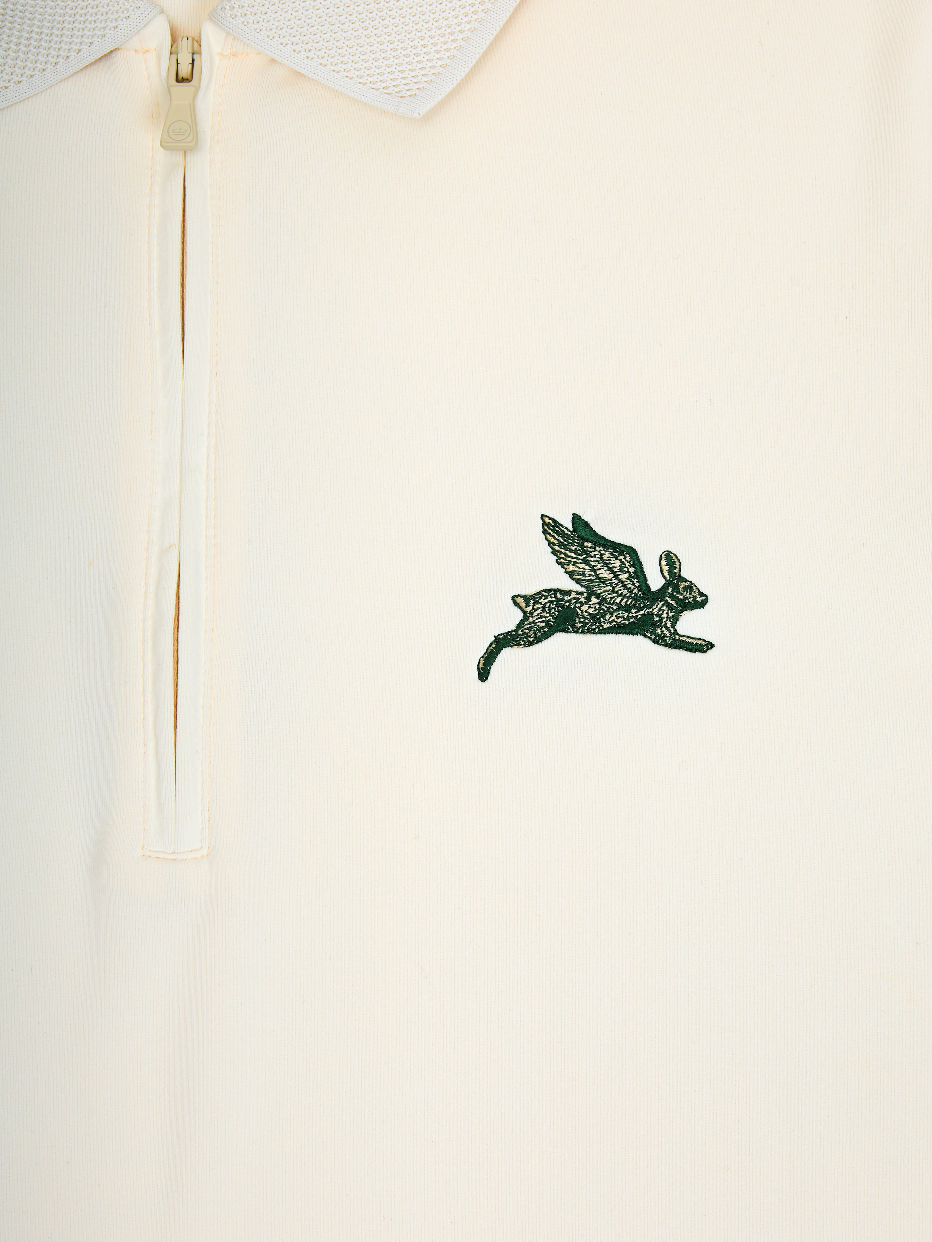 The April Inspired Womens Zip Polo