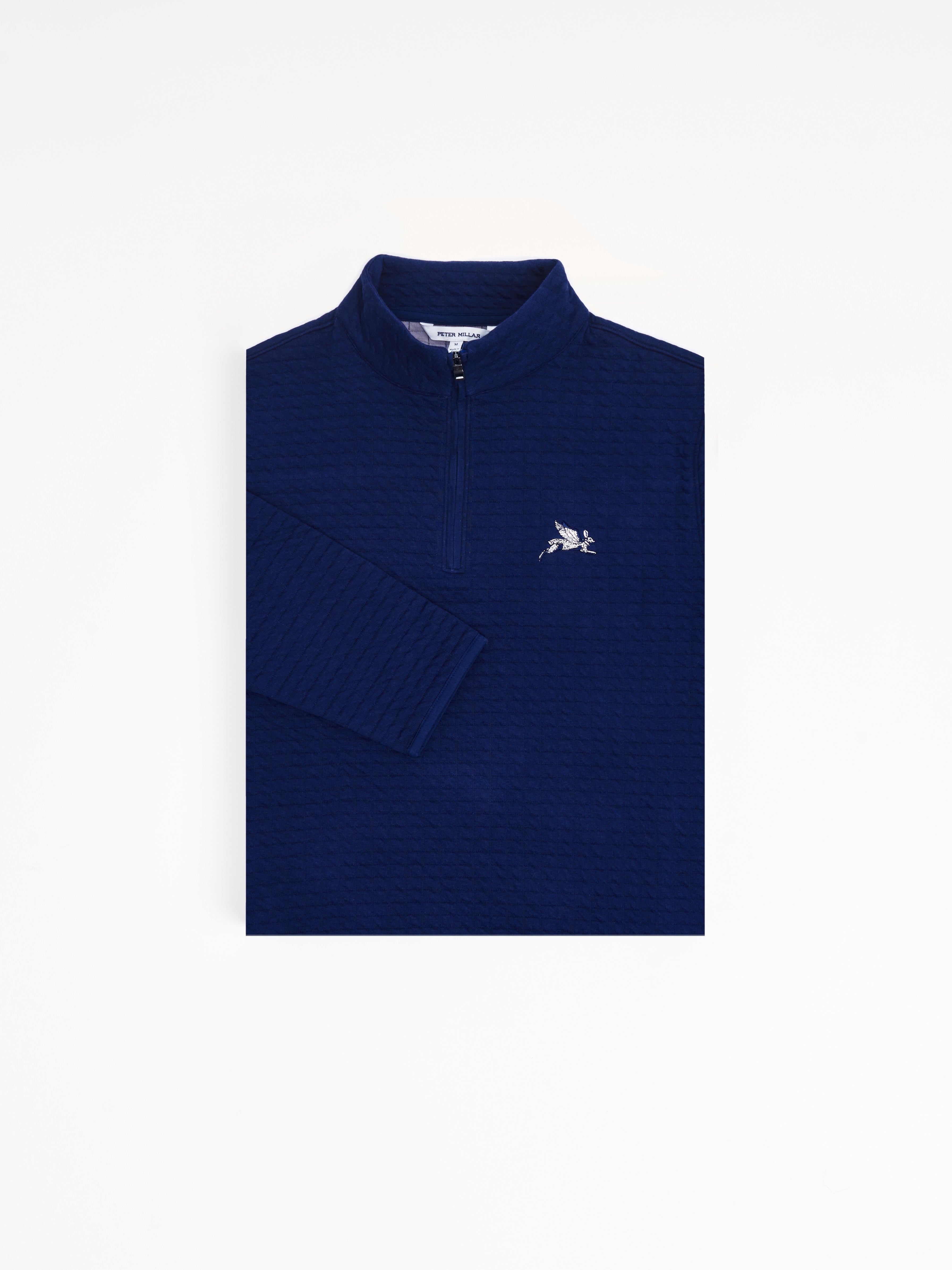 The Quilted Quarter Zip