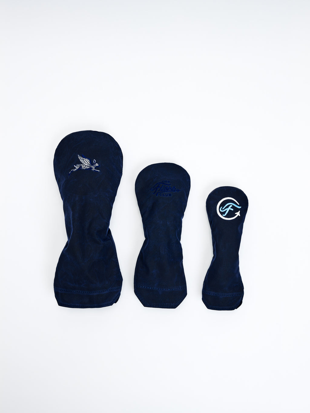 The Winter Blues Waxed Canvas Headcovers