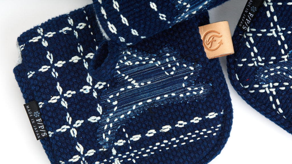 f/p/s Sashiko Putter Cover — detail