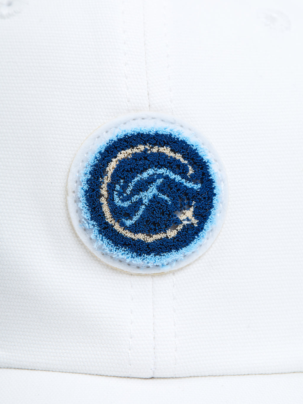 Circle F chenille patch detail