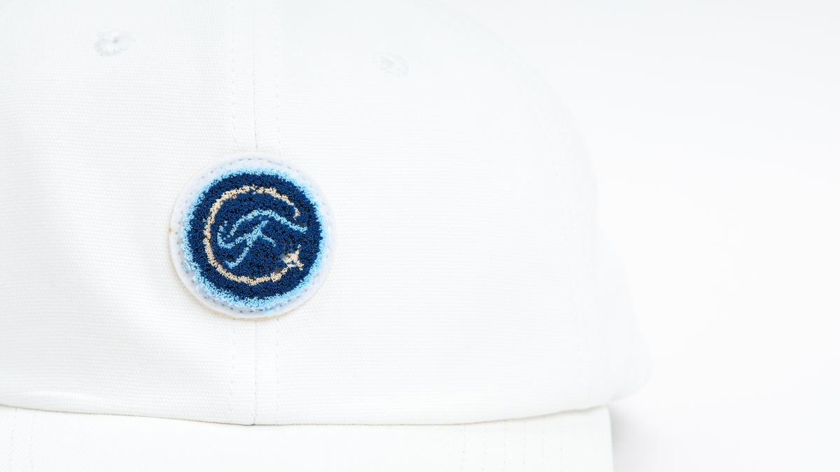 Circle F Chenille Hat — white, angle